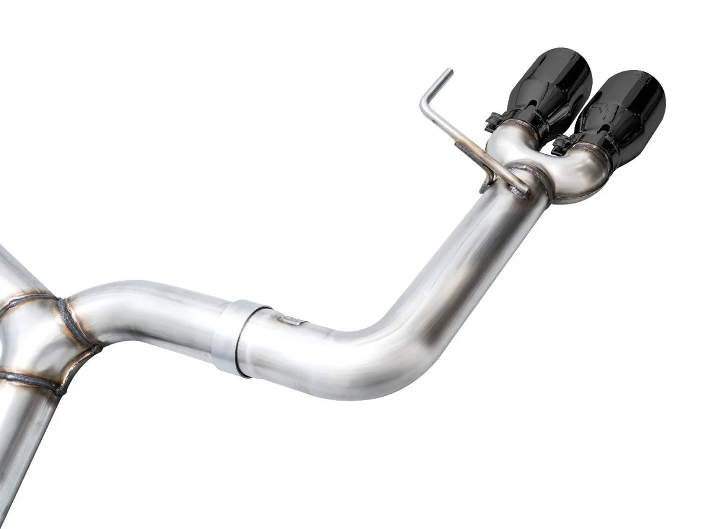AWE Tuning Track Edition Exhaust - Diamond Black Tips for 2022+ VB Subaru WRX (3020-43979)