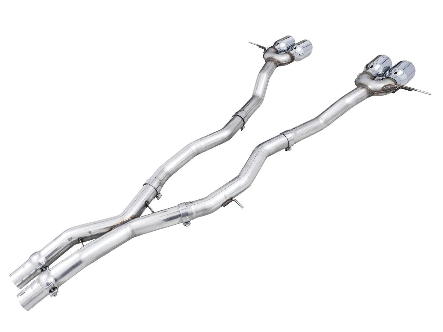 AWE Tuning Track Edition Catback Exhaust for BMW G8X M3/M4 - Chrome Silver Tips (3020-43482)