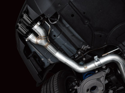 AWE Tuning Track Catback Exhaust w/ Quad Tips Ford Mustang GT 24 (3020-43650)