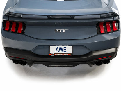 AWE Tuning Track Catback Exhaust w/ Quad Tips Ford Mustang GT 24 (3020-43650)