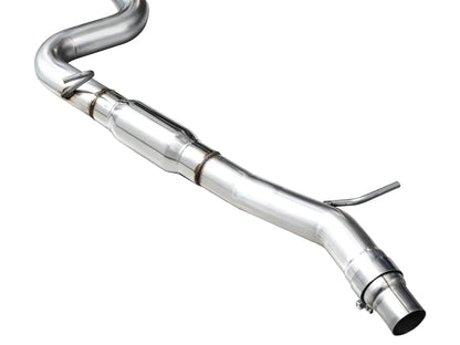 AWE Tuning MK8 Volkswagen Golf R 3in Track Edition Quad Exhaust - Diamond Black Tips (3020-43658)