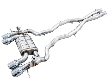 AWE Tuning SwitchPath Catback Exhaust for BMW G8X M3/M4 - Diamond Black Tips (3025-43480)