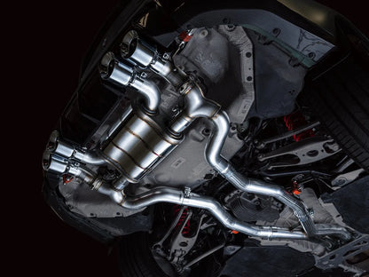 AWE Tuning SwitchPath Catback Exhaust for BMW G8X M3/M4 - Diamond Black Tips (3025-43480)