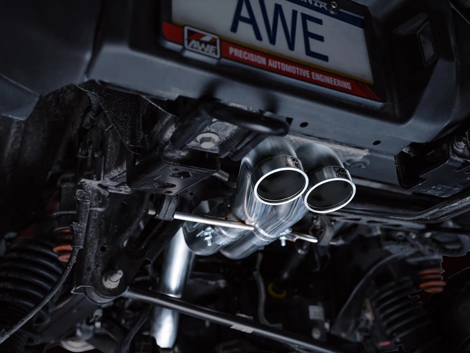 AWE Tuning Dual BashGuards SwitchPath Exhaust | Ford Bronco Raptor (3025-31327)