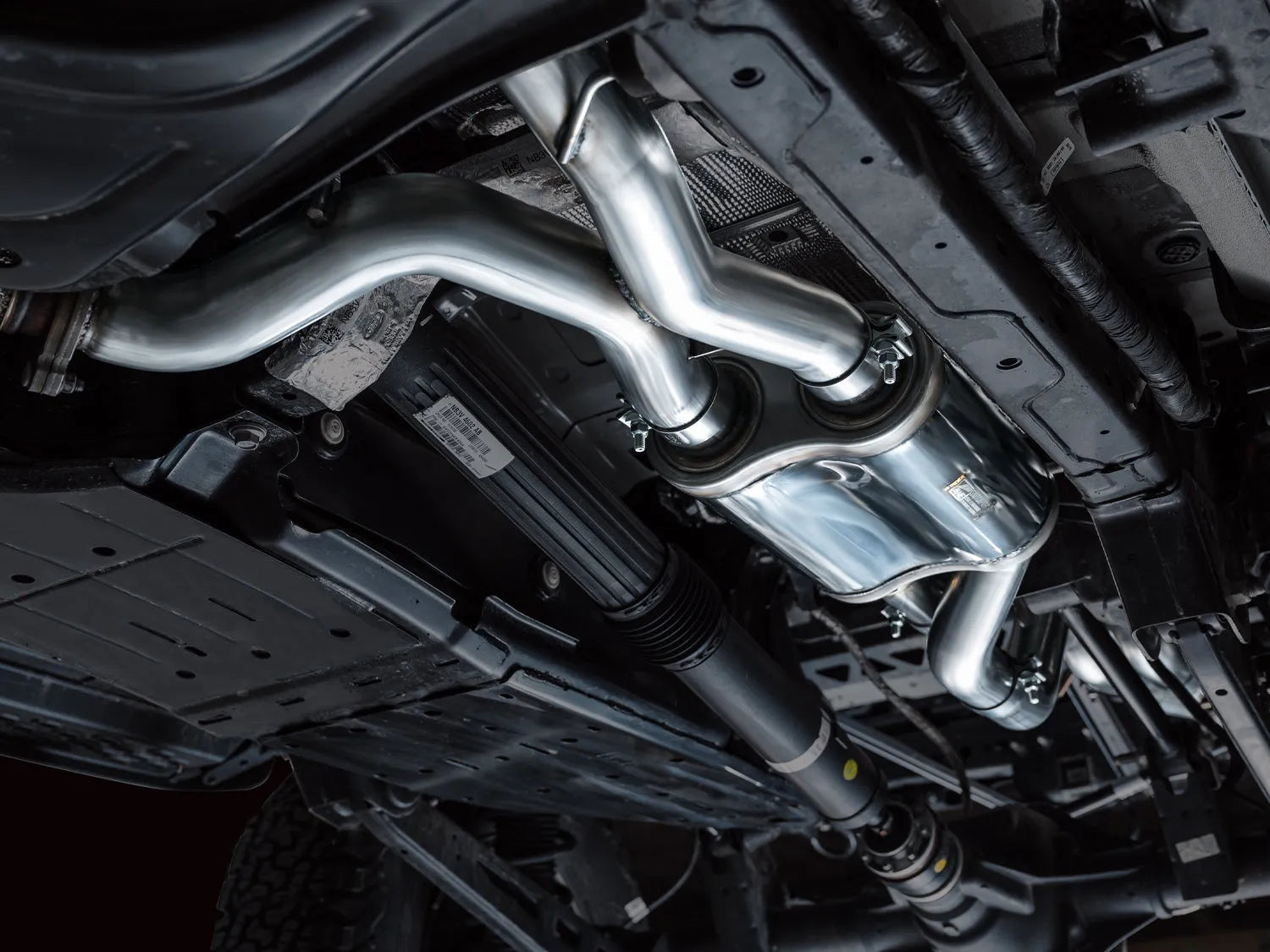 AWE Tuning Dual BashGuards SwitchPath Exhaust | Ford Bronco Raptor (3025-31327)