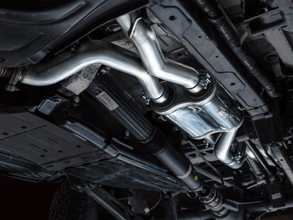 AWE Tuning Dual BashGuards SwitchPath Exhaust | Ford Bronco Raptor (3025-31327)