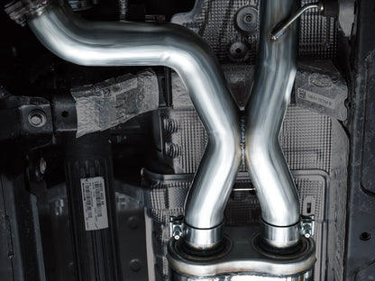 AWE Tuning Dual BashGuards SwitchPath Exhaust | Ford Bronco Raptor (3025-31327)