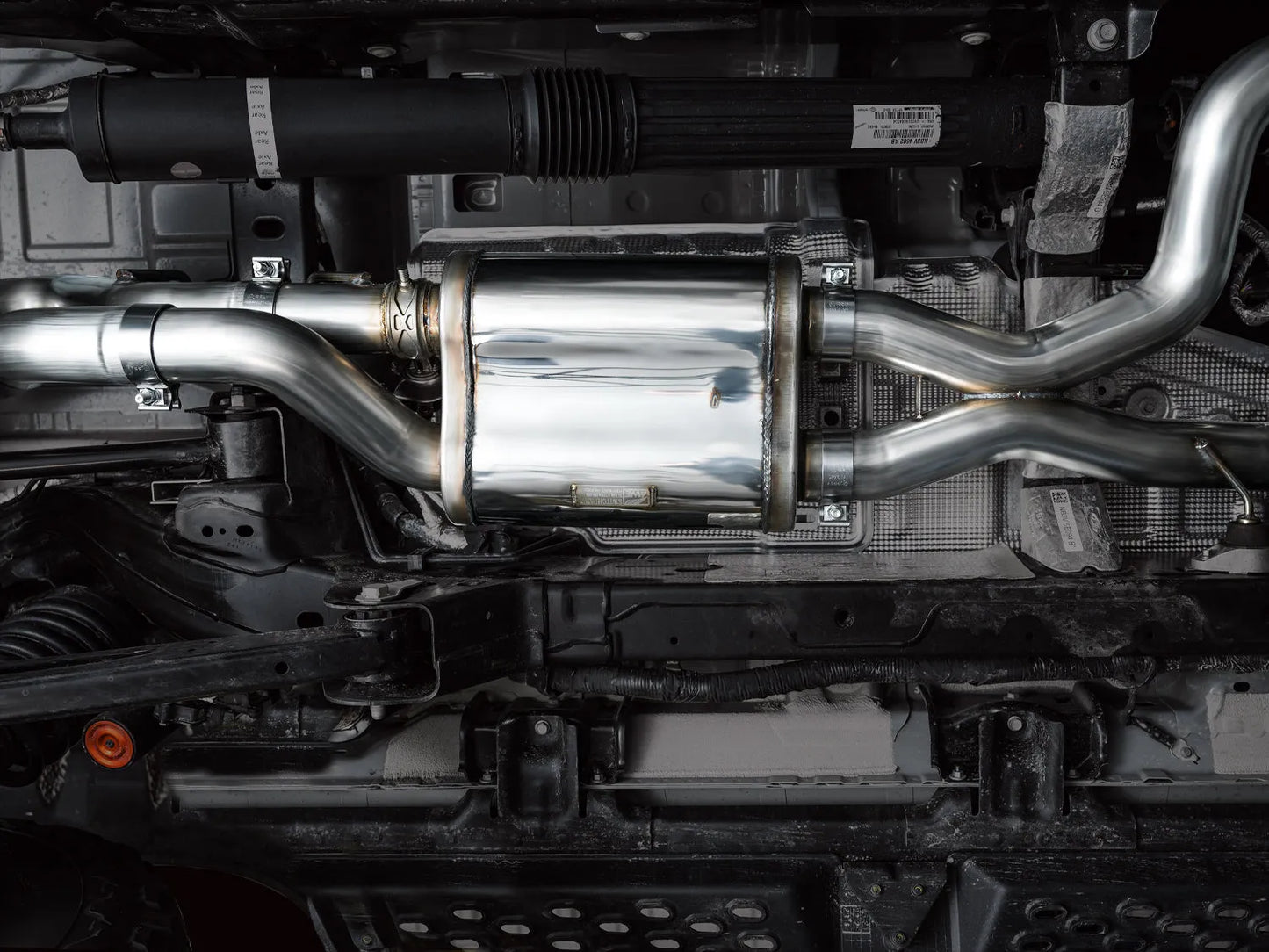 AWE Tuning Dual BashGuards SwitchPath Exhaust | Ford Bronco Raptor (3025-31327)