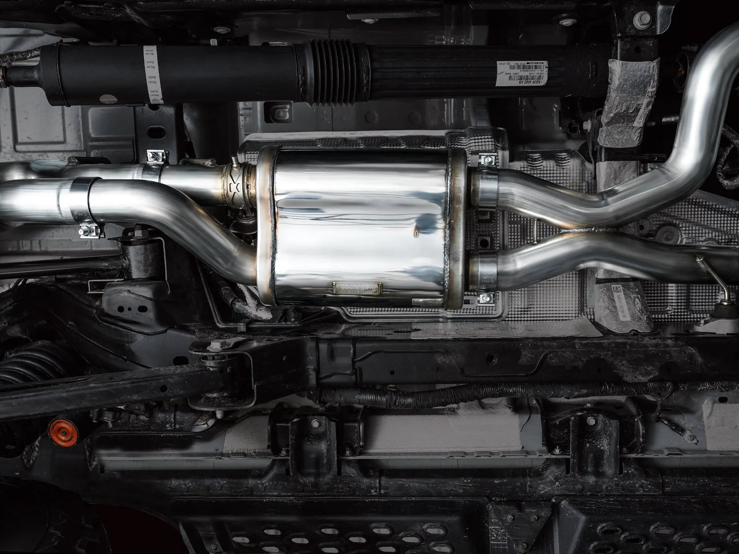 AWE Tuning Dual BashGuards SwitchPath Exhaust | Ford Bronco Raptor (3025-31327)