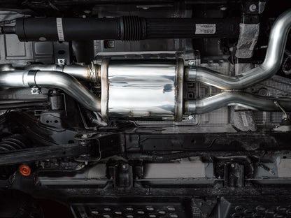 AWE Tuning Dual BashGuards SwitchPath Exhaust | Ford Bronco Raptor (3025-31327)
