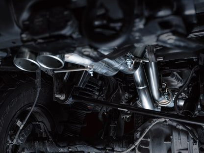 AWE Tuning Dual BashGuards SwitchPath Exhaust | Ford Bronco Raptor (3025-31327)