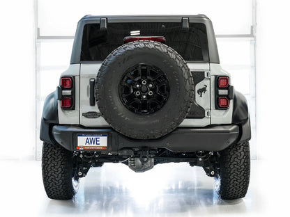 AWE Tuning Dual BashGuards SwitchPath Exhaust | Ford Bronco Raptor (3025-31327)