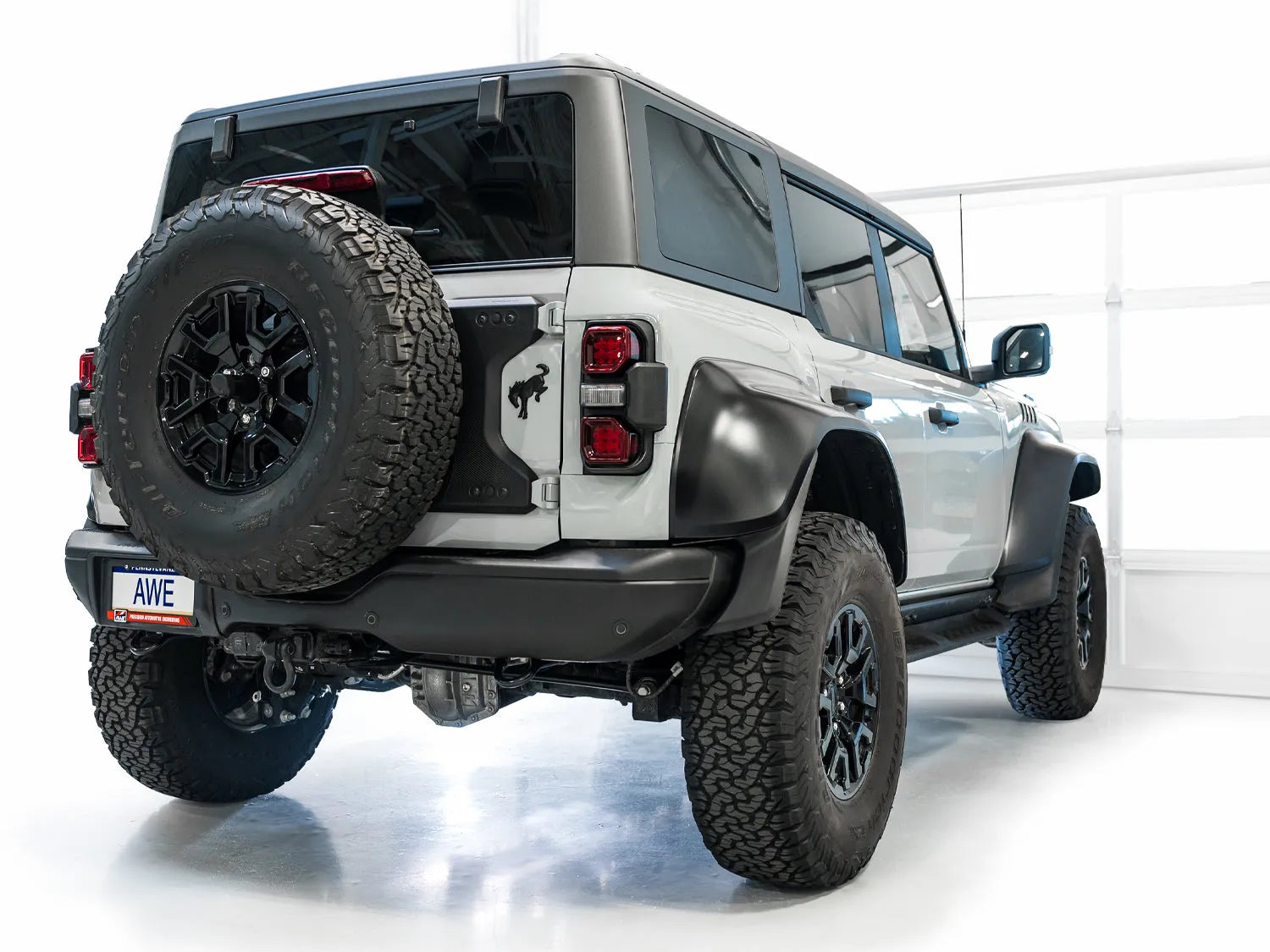 AWE Tuning Dual BashGuards SwitchPath Exhaust | Ford Bronco Raptor (3025-31327)