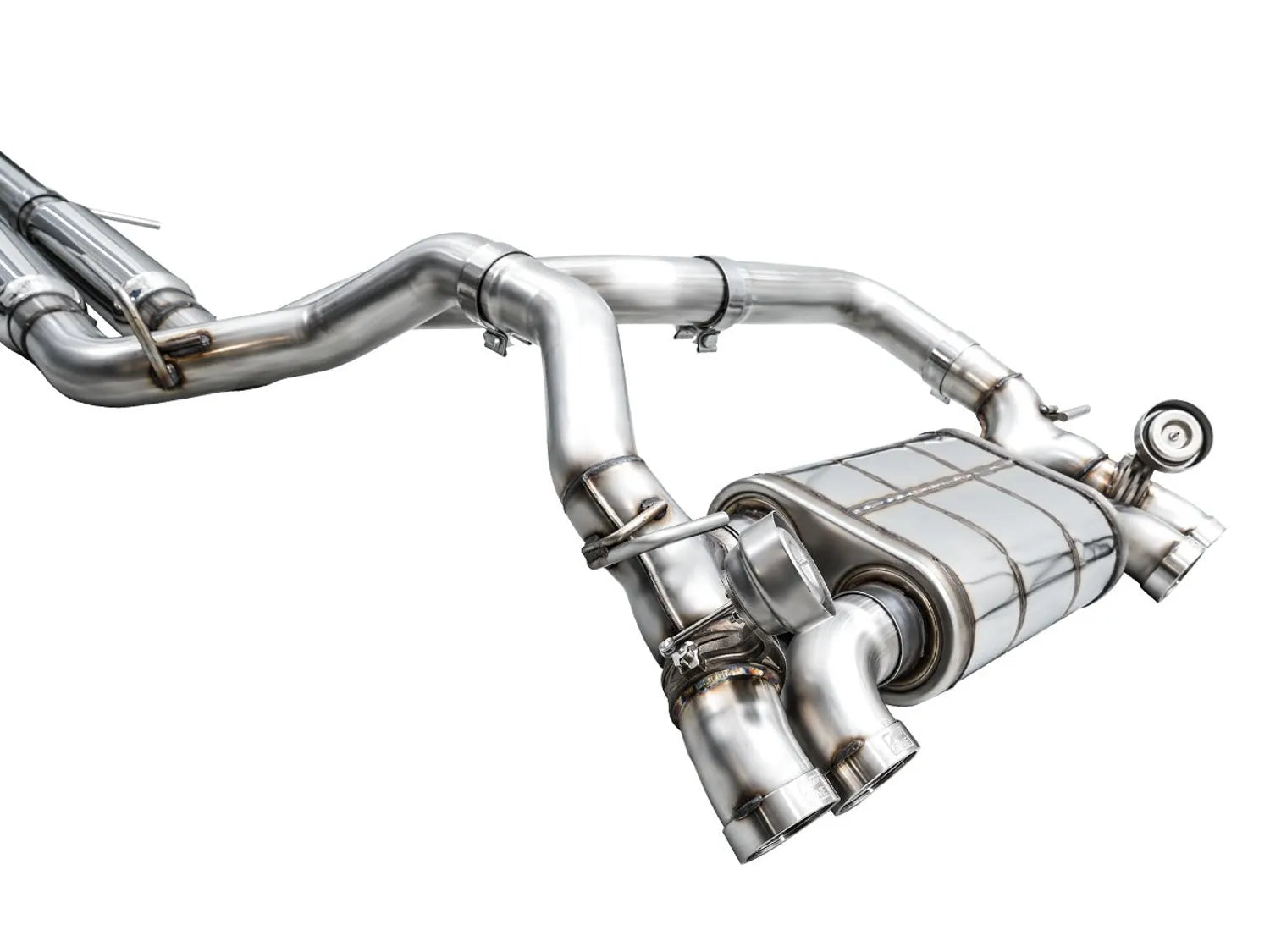 AWE Tuning SwitchPath Exhaust for Wrangler 392 - Quad BashGuards (3025-41392)