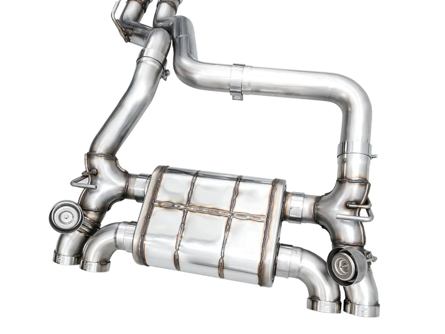 AWE Tuning SwitchPath Exhaust for Wrangler 392 - Quad BashGuards (3025-41392)