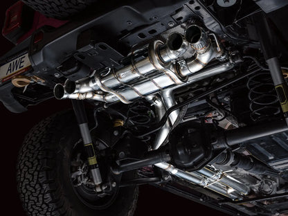 AWE Tuning SwitchPath Exhaust for Wrangler 392 - Quad BashGuards (3025-41392)
