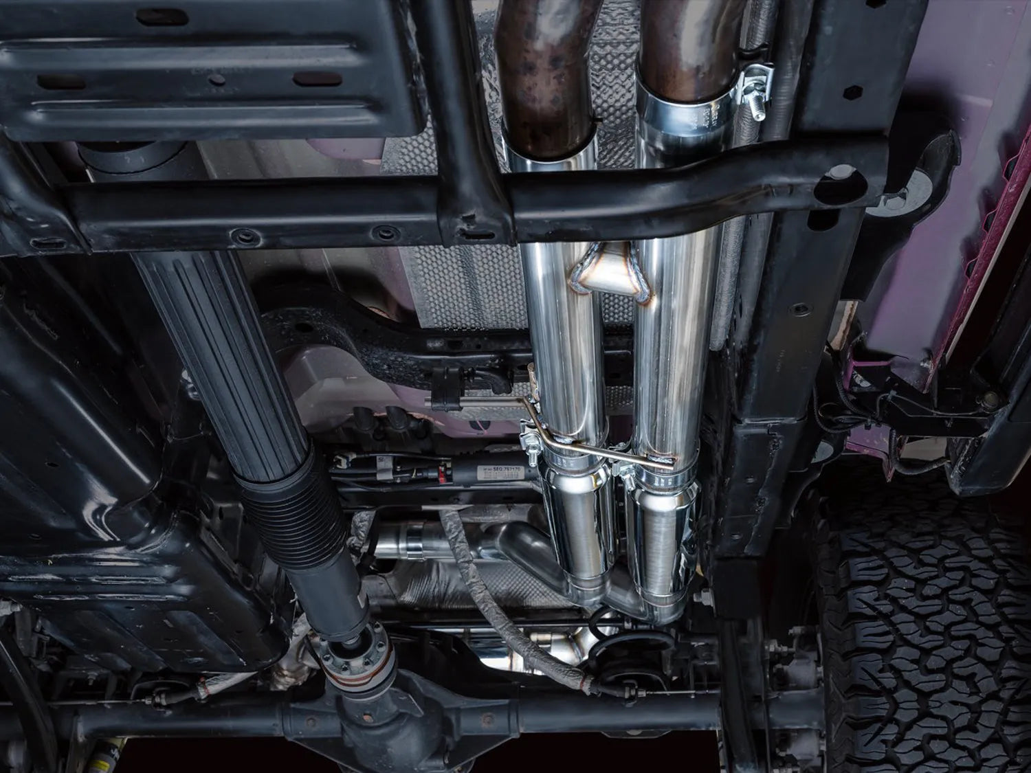 AWE Tuning SwitchPath Exhaust for Wrangler 392 - Quad BashGuards (3025-41392)