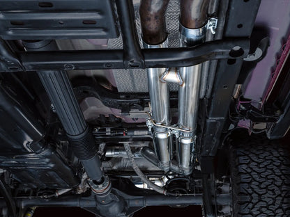 AWE Tuning SwitchPath Exhaust for Wrangler 392 - Quad BashGuards (3025-41392)