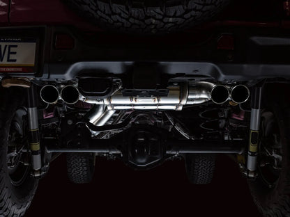AWE Tuning SwitchPath Exhaust for Wrangler 392 - Quad BashGuards (3025-41392)
