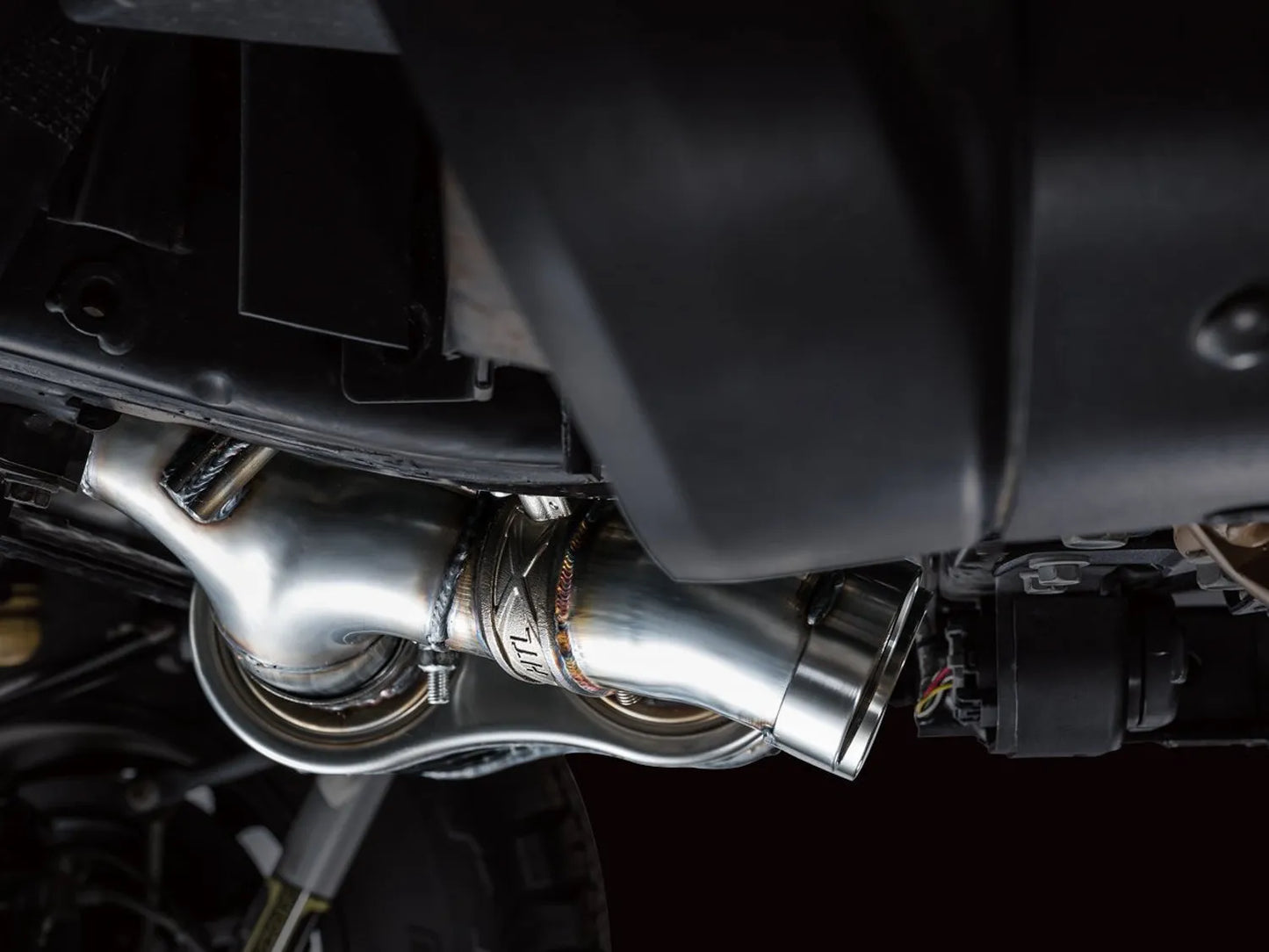 AWE Tuning SwitchPath Exhaust for Wrangler 392 - Quad BashGuards (3025-41392)