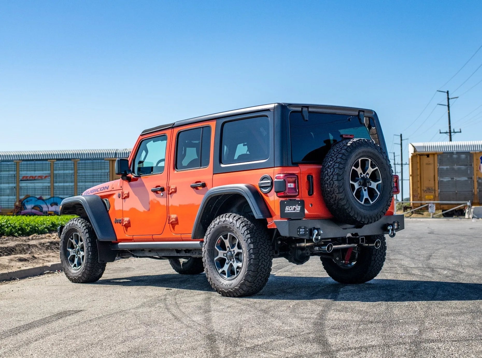 Borla Axle-Back Exhaust System - S-Type | 2018-2021 Jeep Wrangler 3.6L (11962)