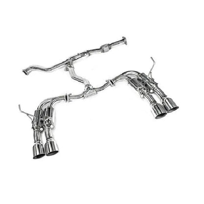 Invidia R400 Gemini Cat-Back Exhaust | 2008-2014 Subaru WRX/STi Hatchback (HS08ST5GM4SS/T))