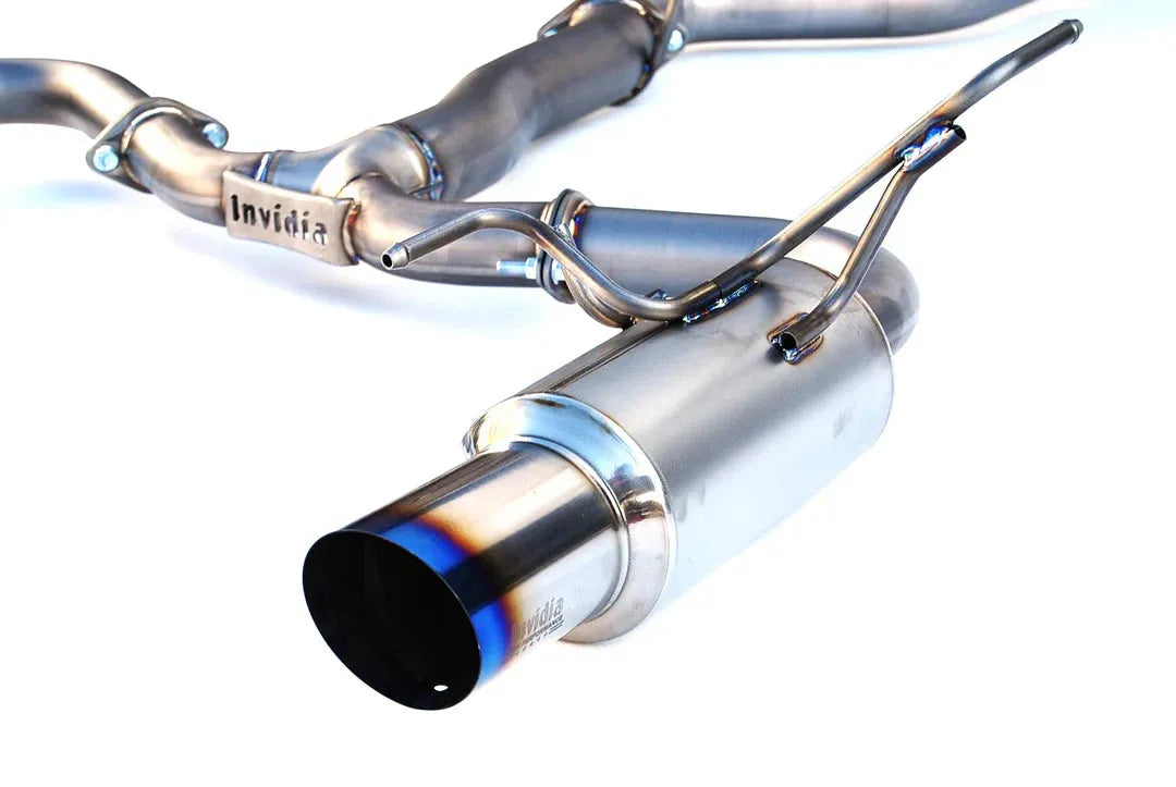 Invidia N1 Twin Outlet SS Cat-Back Exhaust | Subaru WRX/STI Sedan (HS15STIGTP)