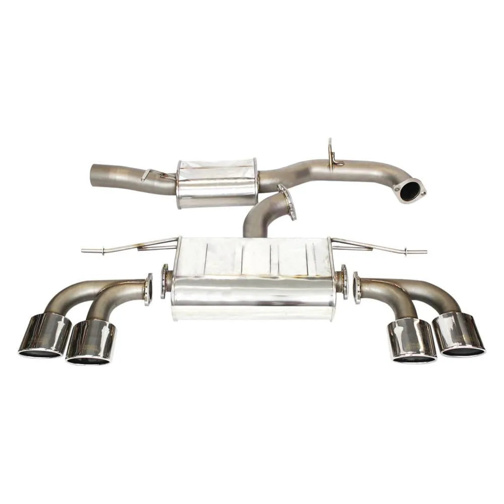 Invidia Q300 Cat-Back Exhaust System | 2015 Volkswagen Golf R (HS14GFRG3S)