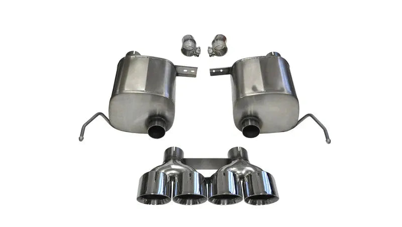 Corsa Sport 2.75in Valve-Back Dual Rear Exit Exhaust | Corvette C7 (14-19) (14764BLK)