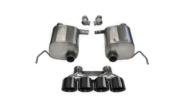 Corsa Sport 2.75in Valve-Back Dual Rear Exit Exhaust | Corvette C7 (14-19) (14764BLK)