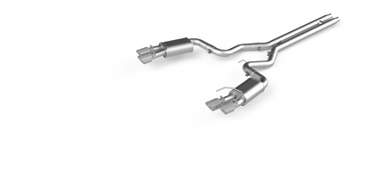 MBRP 3-Inch Street Quad Cat-Back Exhaust | Ford Mustang GT 18-23 (S7205BLK)
