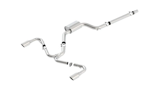 Borla S-Type Cat-Back Exhaust System | 2018 - 2021 Volkswagen GTI MK7.5 (140751)