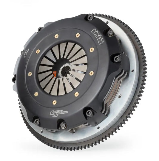 Clutch Masters FX850 Twin Disc Clutch Kit w/ Steel FW | Mitsubishi Evo (01-02) (05106-TD8S-SW)