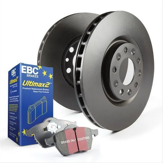 EBC Brakes Rear Stage 1 Brake Upgrade Package | 2008-2015 Mitsubishi Evo X (S1KR1483)