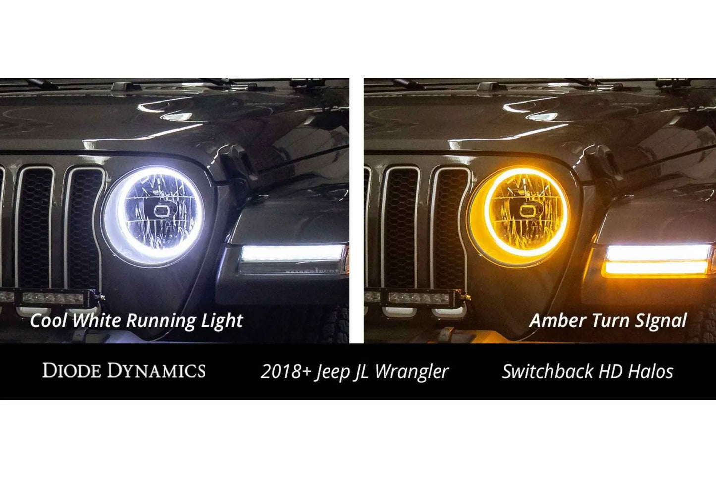 Diode Dynamics HD LED Halos | 2010-2013 Chevrolet Camaro, and 2005-2014 Ford Mustang GT (DD2055)
