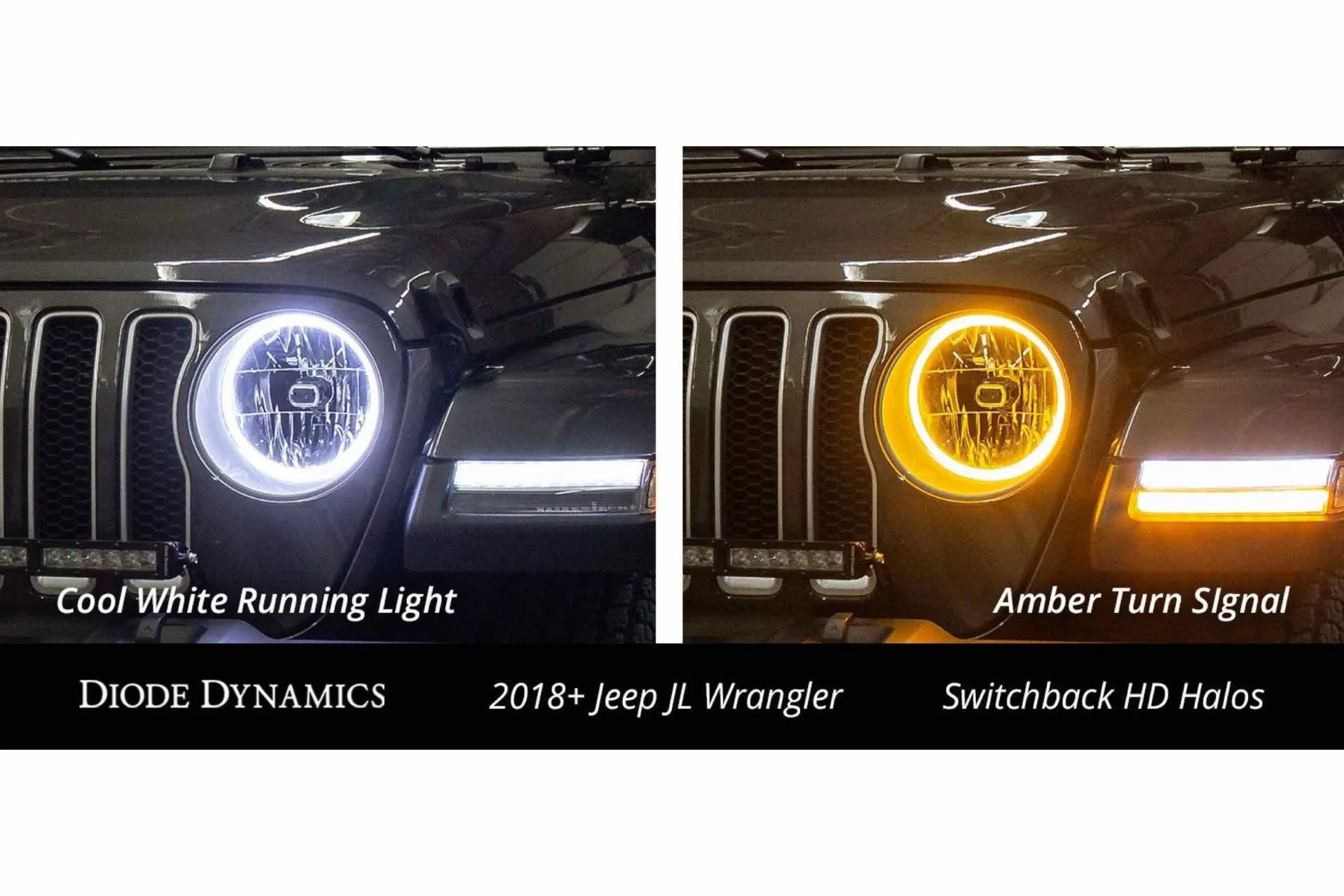 Diode Dynamics HD LED Halos | 2010-2013 Chevrolet Camaro, and 2005-2014 Ford Mustang GT (DD2055)
