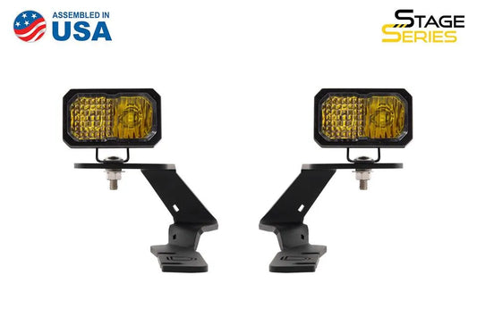 Diode Dynamics DD SSC2 Ditch Kit - Sport / Yellow / Combo | Ford Ranger: 2019+ (DD6588)