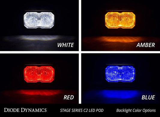 Diode Dynamics DD SSC2 Pod - Sport / White / Combo / Surface / Amber BL / Pair (DD6388P)