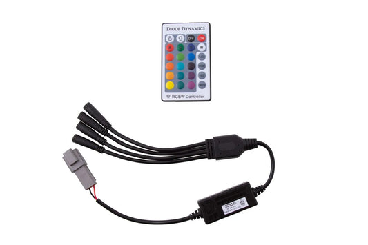 Diode Dynamics RGBW 24-Key M8 RF Controller | Universal (DD3040)
