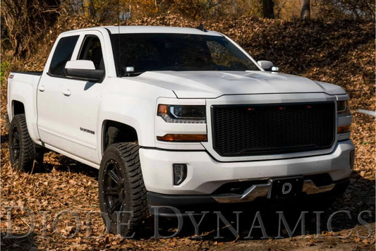 Diode Dynamics SS3 LED Ditch Light Kit Sport Yellow Driving | Multiple Fitments (DD6656)