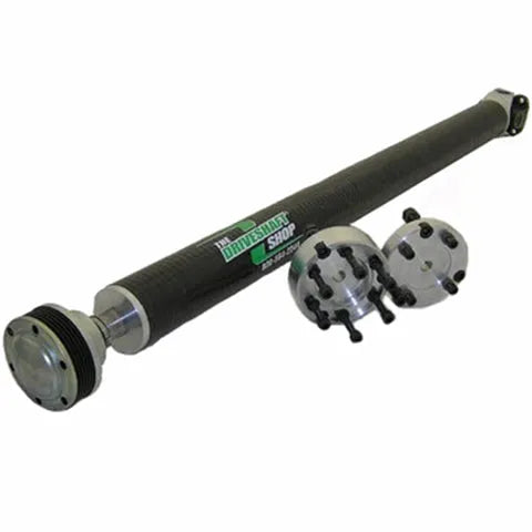 Driveshaft Shop 2-Piece Carbon Fiber Rear Driveshaft | 2008-2015 Mitsubishi Evo X (610169)