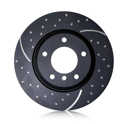EBC GD Drilled & Slotted Rear Rotor Set | 2016-2021 Honda Civic (GD7752)