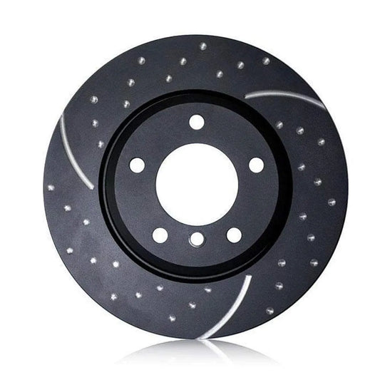 EBC GD Drilled & Slotted Rear Rotor Set | 2016-2021 Honda Civic (GD7752)