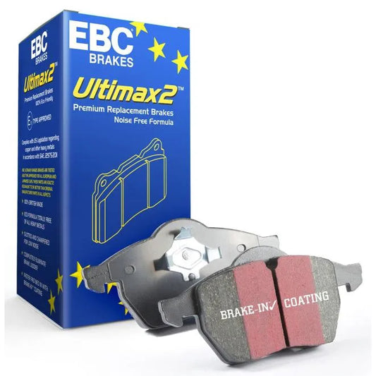 EBC Ultimax2 Rear Brake Pads | 2008-2013 Infiniti G37 & 2014-2015 Q50 Hybrid/Sport (UD1347)