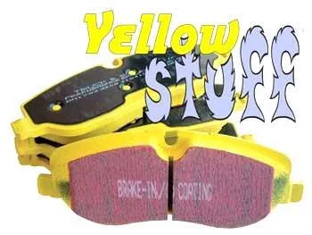EBC Yellow Stuff Rear Brake Pads | 2008-2015 Mitsubishi Evo X (DP41985R)