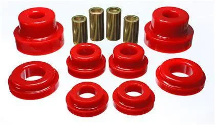 Energy Suspension Red Rear Sub-Frame Mount Replacement Bushing Set (10-13 Chevy Camaro) 3.4169R