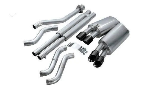 Corsa 2.5in D&S Cat-Back Exhaust | Chevrolet Corvette (93-95) (14116BLK)