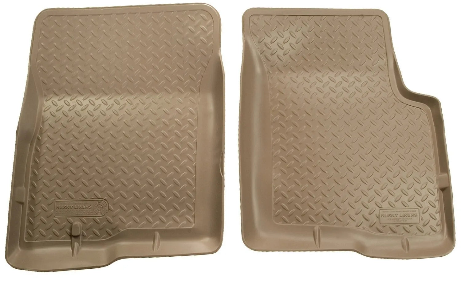 Husky Liners Classic Style Front Tan Floor Liners | Toyota Tundra (00-04) / Sequoia (01-04) (35553)