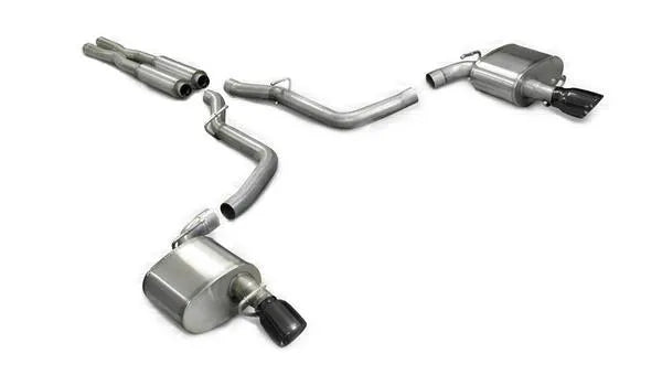 Corsa Pro Series 2.75in Dual Rear Exit Cat-Back | Dodge Charger/Magnum/300 (14440BLK)