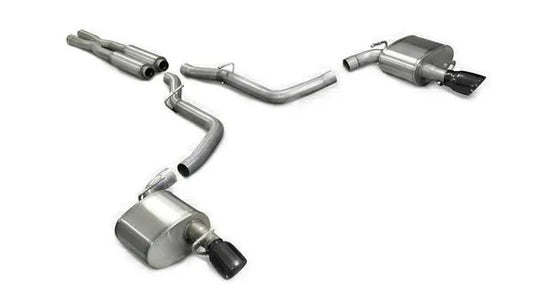 Corsa Pro Series 2.75in Dual Rear Exit Cat-Back | Dodge Charger/Magnum/300 (14440BLK)